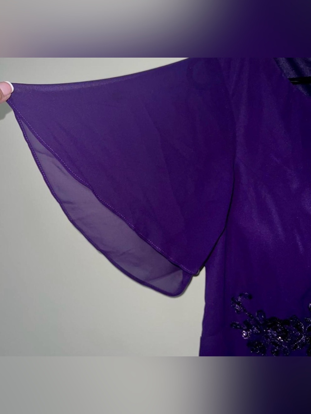 Ever Pretty IvyRose A Line Chiffon Maxi Formal Evening Gown - NWT - Picture 6 of 8